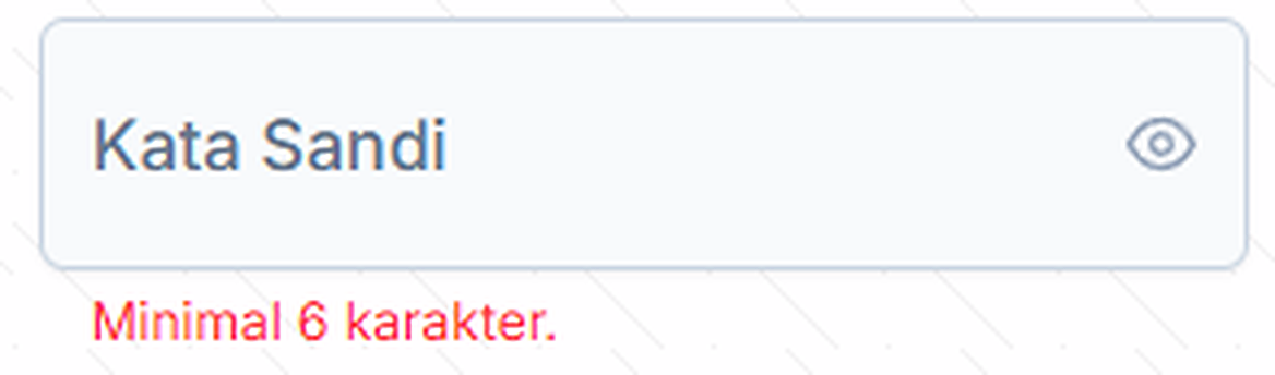 Kolom Password