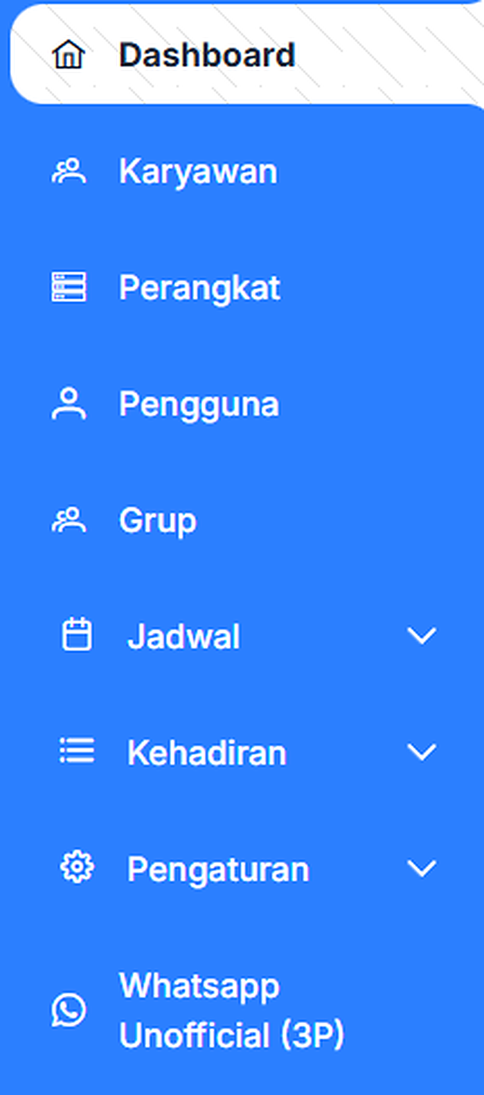 Sidebar Dashboard