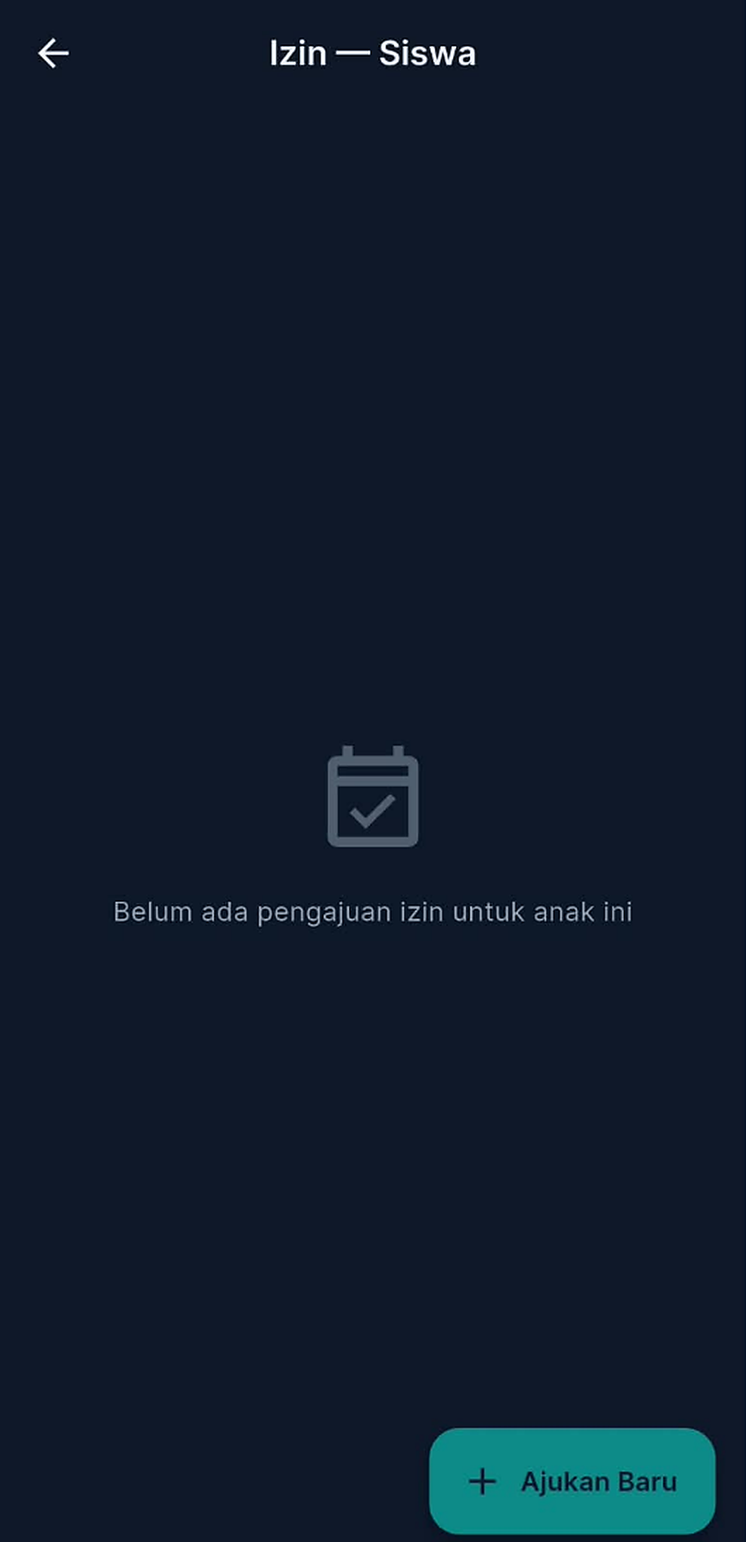 Riwayat Izin/Sakit